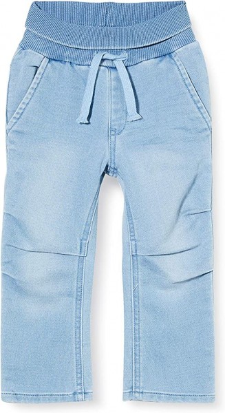sigikid Baby Jeans mit elastischem Ripp-Schlupfbund, Gr 62