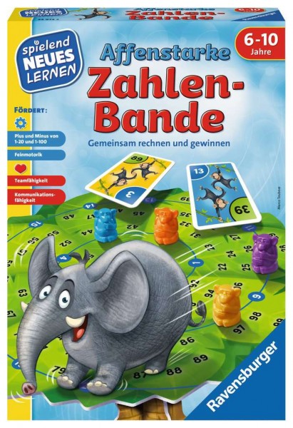 Ravensburger Affenstarke Zahlen-Bande