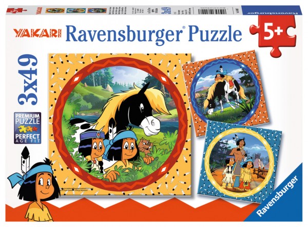 Ravensburger Yakari, der tapfere Indianer