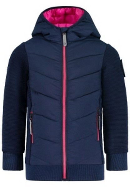 SALT AND PEPPER Girls Hybrid Jacket rev.Badge  navy, Größe 104