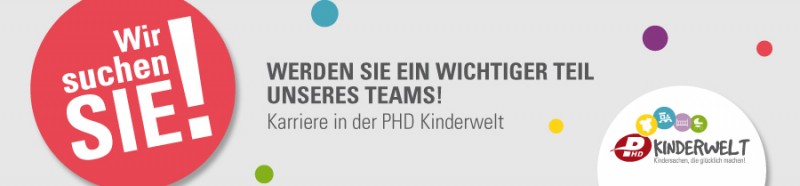 Karriere in der PHD Kinderwelt