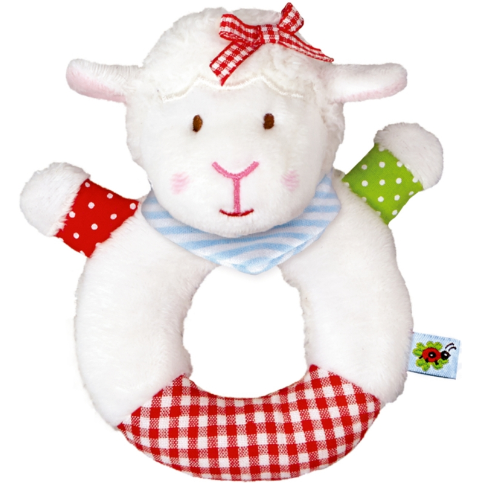 Die Spiegelburg Ringrassel Lämmchen BabyGlück