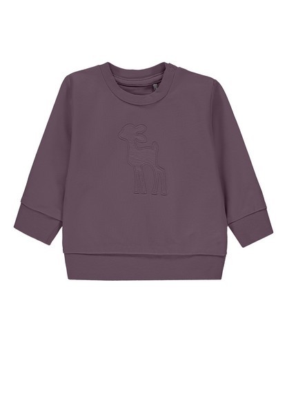 Bellybutton Sweatshirt 1/1 Arm moonscape|purple, Größe 56