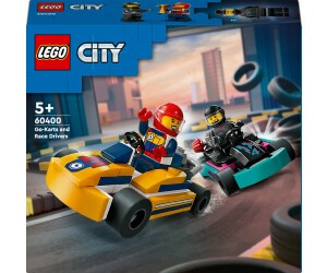 Lego ® Go-Karts mit Rennfahrern