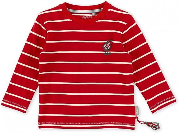 Sigikid Langarmshirt, Mini rot