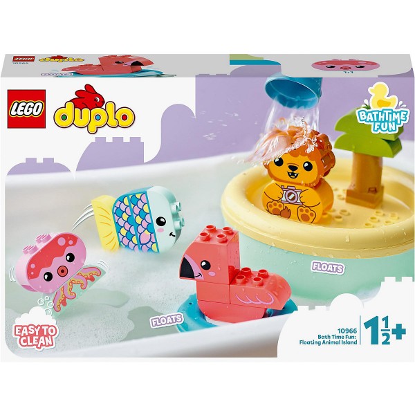 Lego ® Badewannenspaß: Schwimmende Tierinsel