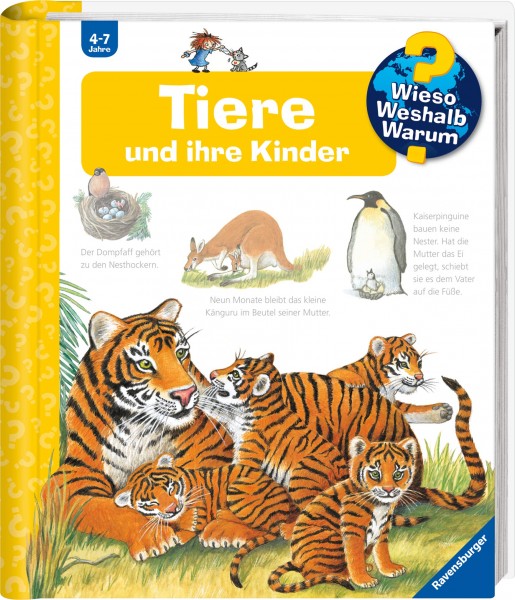 Wieso? Weshalb? Warum? Tiere und ihre Kinder (Band 33)