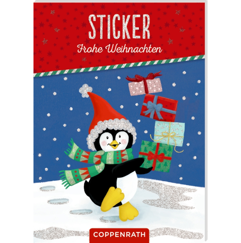 Coppenrath Verlag Sticker - Frohe Weihnachten