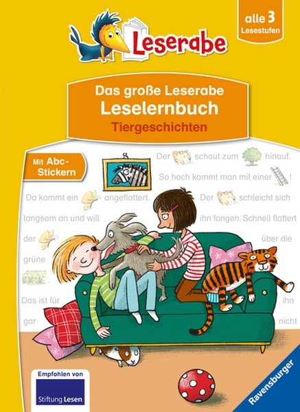 Ravensburger Das große Leserabe-Leselernbuch Tiergeschichten