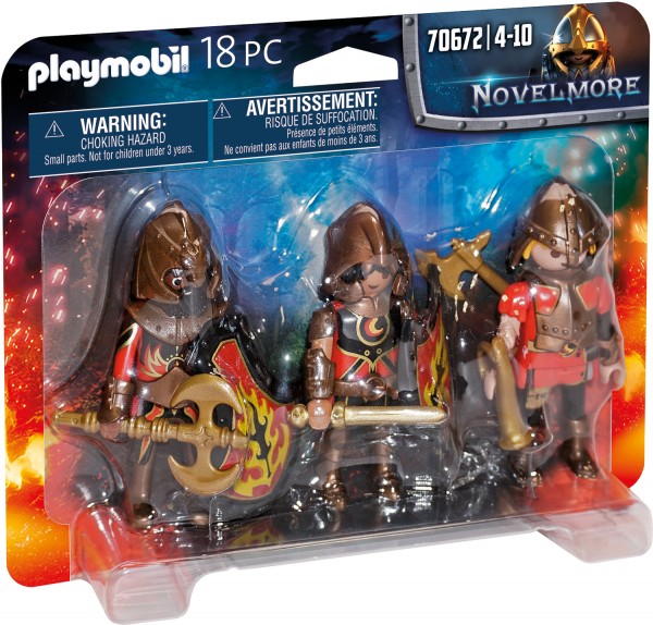Playmobil PLAYMOBIL® 3er Set Burnham Raiders