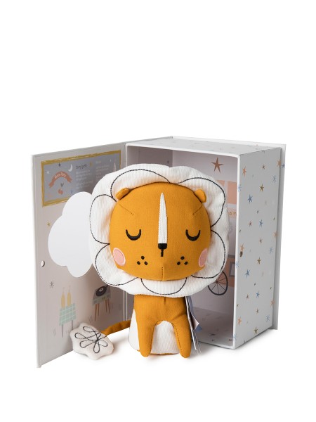 Lion Louie in gift box - 18 cm - 7"