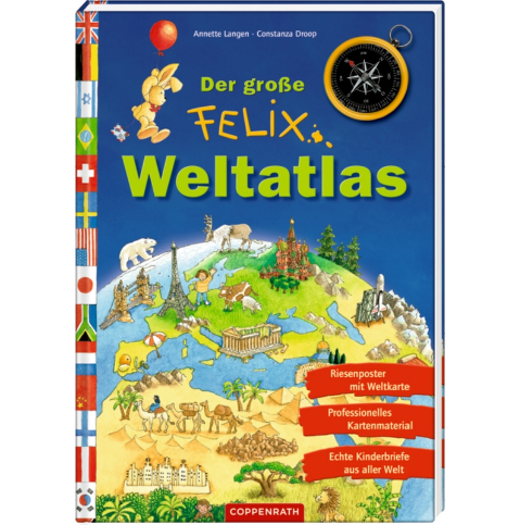 Coppenrath Verlag Der große Felix-Weltatlas