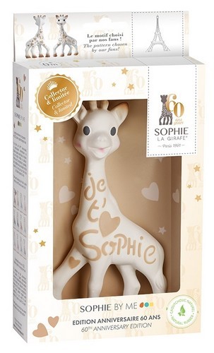 Sophie la girafe 60.Geburtstag "Sophie by me" limited edition / Naturkautschuk
