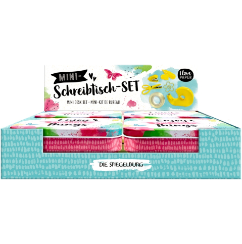 Die Spiegelburg Mini-Schreibtisch-Set - I love Paper