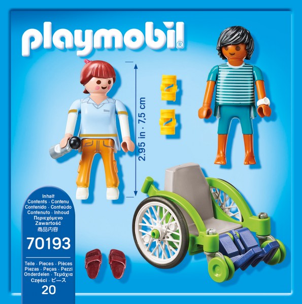 Playmobil PLAYMOBIL® Patient im Rollstuhl