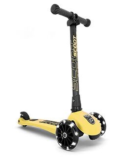 Scoot & Ride Highwaykick 3 LED lemon