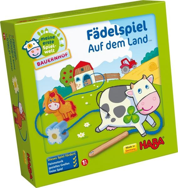 Haba Fädelspiel Auf dem Land