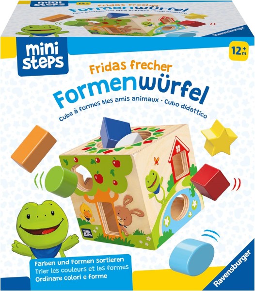 ministeps: Fridas frecher Formenwürfel
