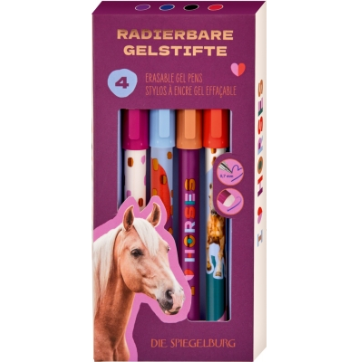 Die Spiegelburg Radierbare Gelstifte - I LOVE HORSES