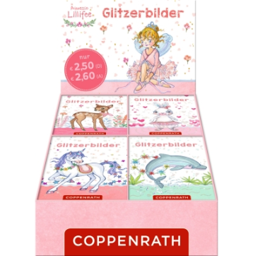 Coppenrath Verlag Glitzerbilder - Prinzessin Lillifee (4x10 Ex.im Display)