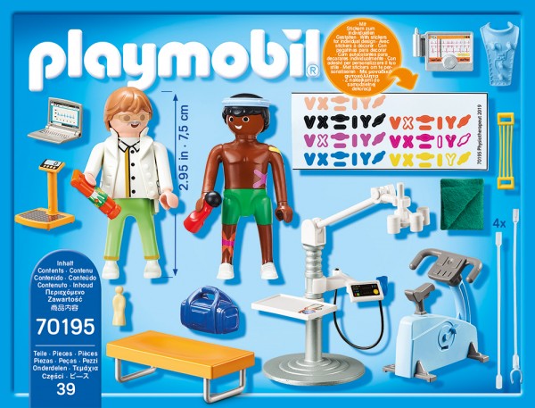 Playmobil PLAYMOBIL® Beim Facharzt: Physiotherapeut