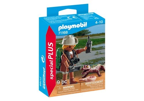 Playmobil PLAYMOBIL® Forscher mit jungem Kaiman