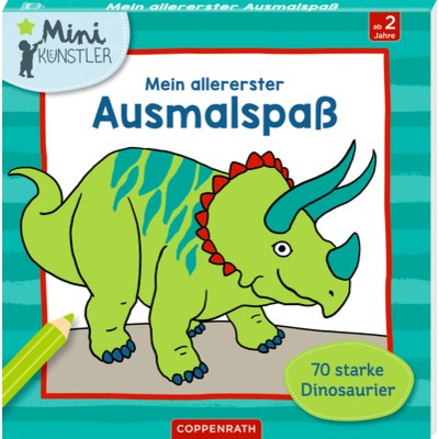Coppenrath Verlag Mein allererster Ausmalspaß: 70 starke Dinos (Mini-Künstler)