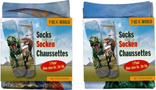 Die Spiegelburg Socken, one size (Gr. 26-36) - T-Rex World