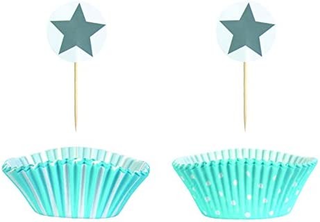 JaBaDaBaDo Cupcakeset hellblau