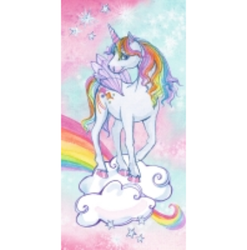 Die Spiegelburg Zauberhandtuch - Einhorn-Paradies (Regenbogen-Einhorn)