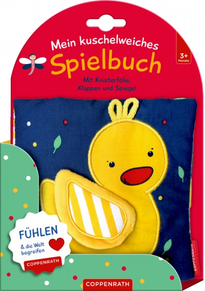 Coppenrath Verlag Mein kuschelweiches Spielbuch: Kleine Ente (Fühlen&beg.)