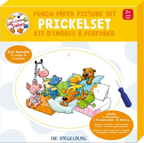 Die Spiegelburg Prickel-Set - Die Lieben Sieben