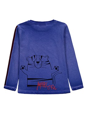  Marc O´Polo T-Shirt 1/1 Arm blau, Größe 104