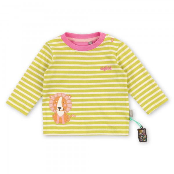 Sigikid Langarmshirt, Baby gelb, Größe 062