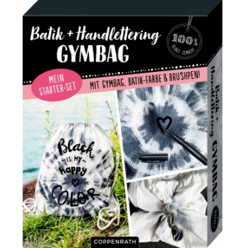 Coppenrath Verlag Mein Batik+Handlettering Starter-Set - Gymbag (100% s.g.)