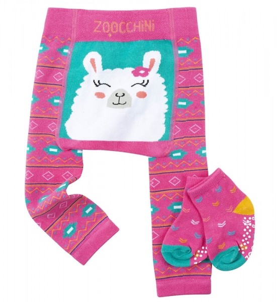 Baby Leggings & Socken Set - Laney das Lama S