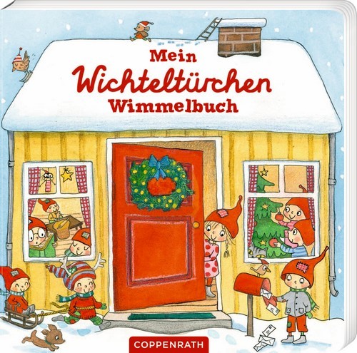 Coppenrath Verlag Mein Wichteltürchen-Wimmelbuch (Weihnachten)