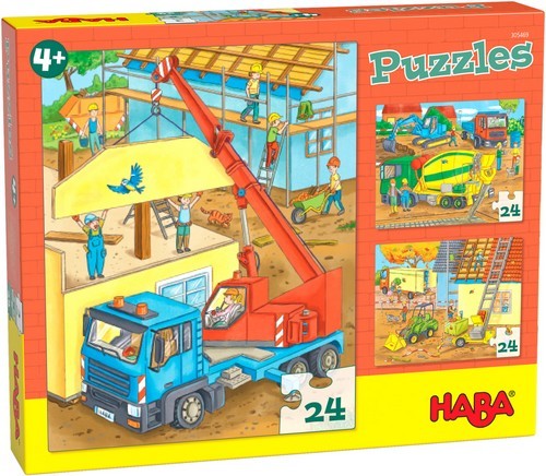 Haba Haba Puzzles Auf der Baustelle