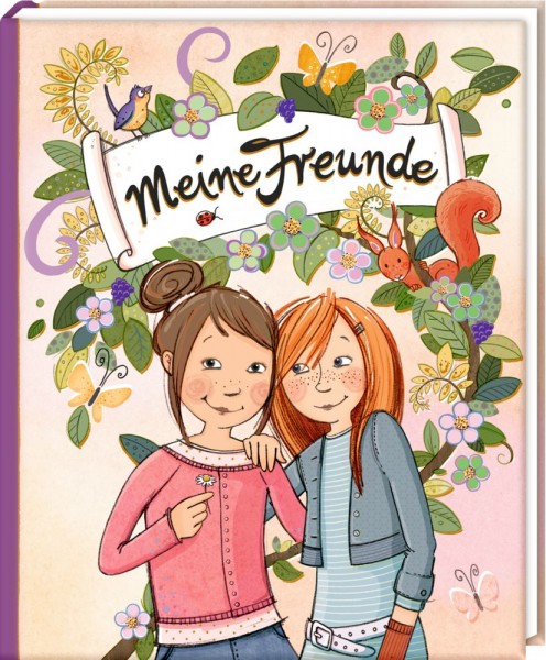 Coppenrath Verlag Freundebuch: Girls only - Meine Freunde