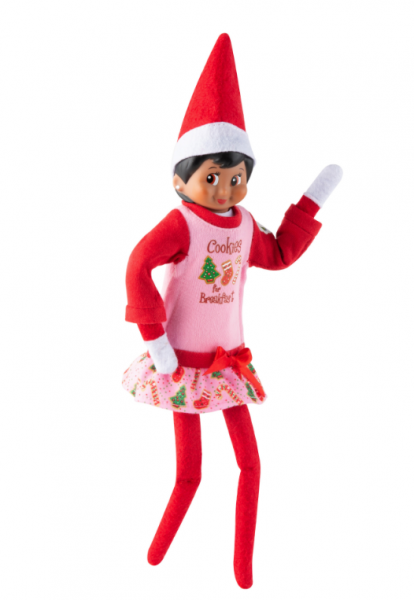 Elf on the Shelf Cookies Pyjama