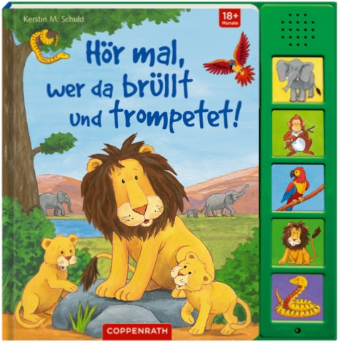 Coppenrath Verlag Hör mal, wer da brüllt und trompetet! (Soundbuch)