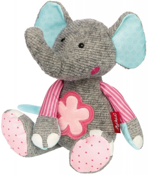 Sigikid Elefant rosa, Patchwork Sweety