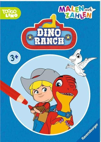 Dino Ranch: Malen nach Zahlen ab 3