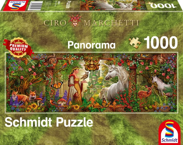 Schmidt Spiele Schmidt Spiele Panoramapuzzle, Märchenwald