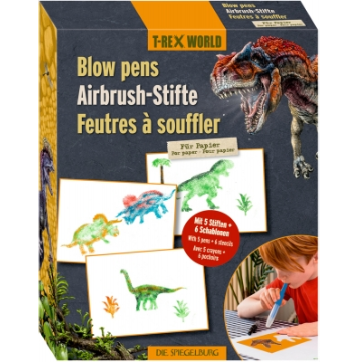 Die Spiegelburg Airbrush-Stifte für Papier - T-Rex World