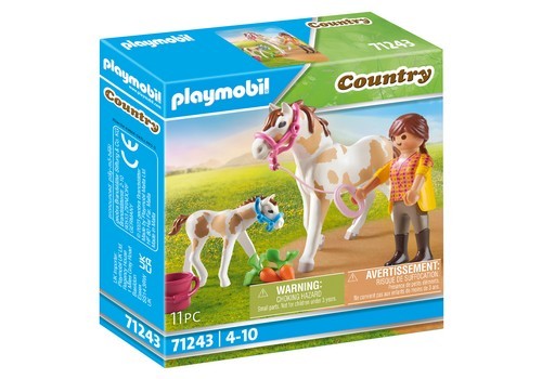 Playmobil PLAYMOBIL® Pferd mit Fohlen