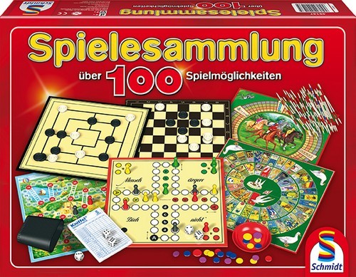 Schmidt Spiele Schmidt Spiele Spielesammlung, 100 Spielmöglichkeiten