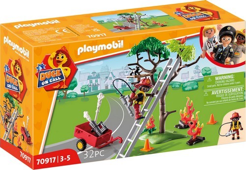 Playmobil PLAYMOBIL® DUCK ON CALL - Feuerwehr Action. Rette die Katze!