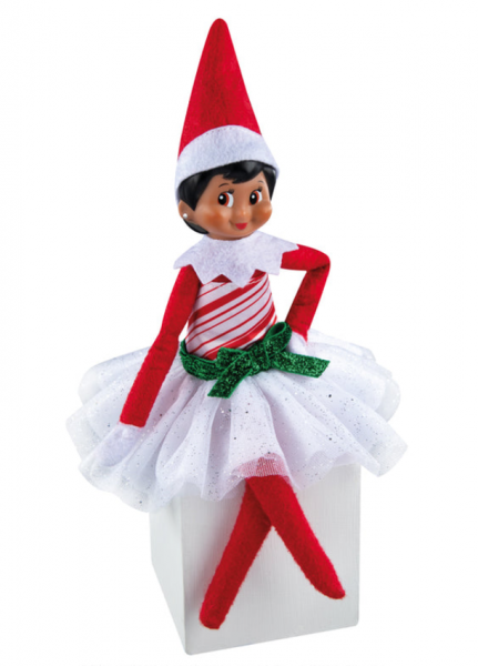 The Elf on the Shelf - Weißes Glitzerkleid