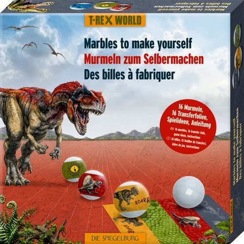 Die Spiegelburg Murmeln zum Selbermachen - T-Rex World